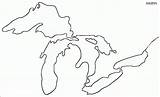 Lakes Great Clipart Michigan Drawing Coloring States Clip Map Template United Minnesota Pages Cliparts Martin Clipground Library Getdrawings Landmarks Famous sketch template