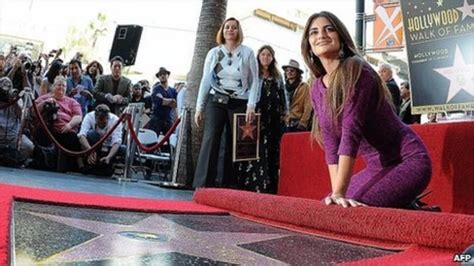 Penelope Cruz Receives Hollywood Walk Of Fame Star Bbc News