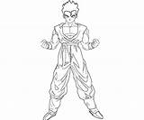 Gohan Coloring Pages Dragon Ball Dbz Son Printable Silhouette Getcolorings Enjoy Draw Getdrawings Popular Color Choose Board Random sketch template