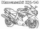 Kawasaki sketch template