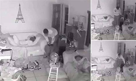 Video Of Florida Home Invasion Shows Burglars Tiptoeing Around Sleeping