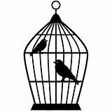 Cage Bird Coloring Pages Drawing Simple Sketch Print Line Getdrawings Getcolorings Tocolor Utilising Button Color sketch template