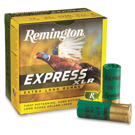 Remington Express Long Range Loads 12 Gauge 2 75 Shell 25 Rounds