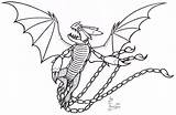 Dragon Triple Stryke Coloring Train Pages Colouring Dragons Httyd Deviantart Sketch Pose Baby sketch template