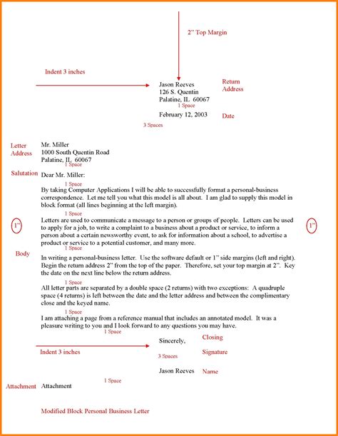 modified block letter  resume templates