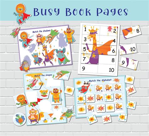matching worksheets alphabet worksheets busy book quiet book