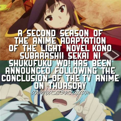 did you know anime fact manga fact kono subarashii sekai ni