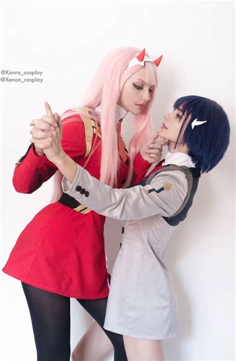 [self] darling in the franxx by kanra cosplay and xenon cosplay r cosplay