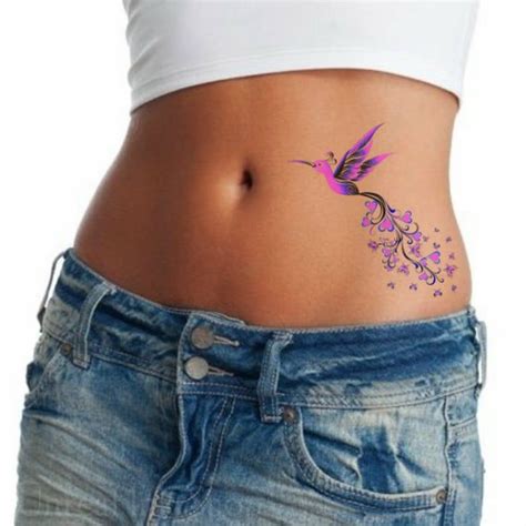 Temporary Tattoo 1 Hummingbird Waterproof Realistic Fake
