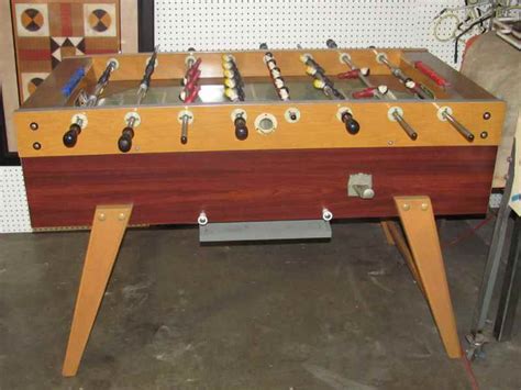 vintage foosball table  arcade