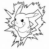 Pikachu Coloring Pages Clefairy Pokemon Easy Worksheets Trending Kids sketch template
