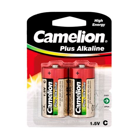 Pila Lr14 C 1 5v X2 Camelion Pilas Energia Pila Alcalina