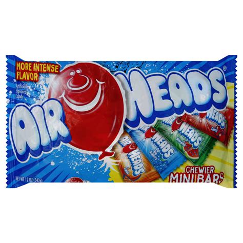 air heads candy mini assorted  oz   food grocery gum candy chewable candy