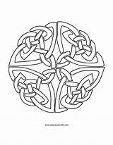 Celtic Mandala Mandalas Coloring Pages Color Circle Knot Monday Patterns Printable Designs Adult Cool Adults Nwcreations Mandela Knots Posters Google sketch template