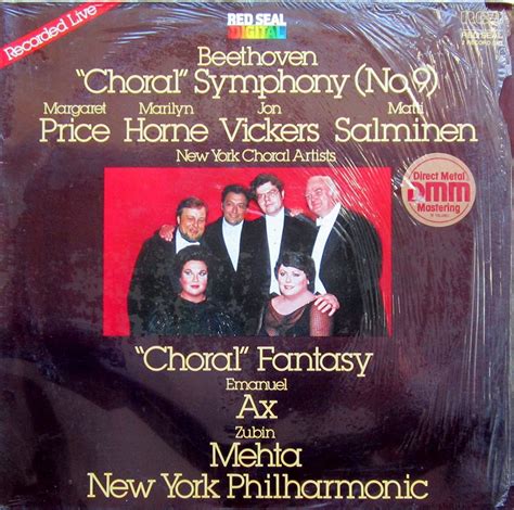Beethoven Choral Symphony No 9 Choral Fantasy [vinyl Doppel Lp