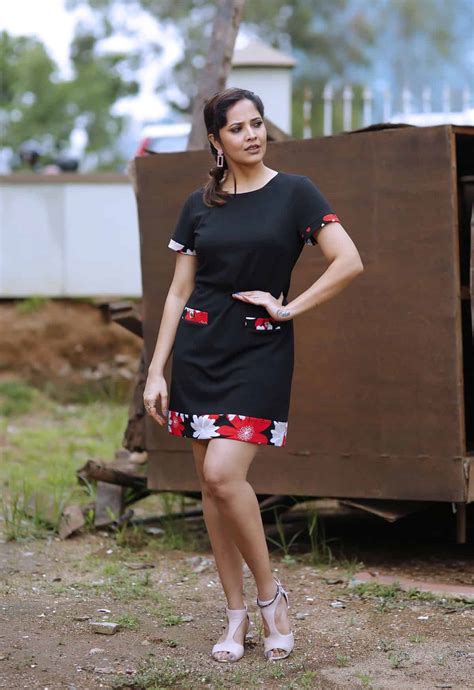 In Pics Sexy Anasuya In Black Page 3 Of 4 Gulte