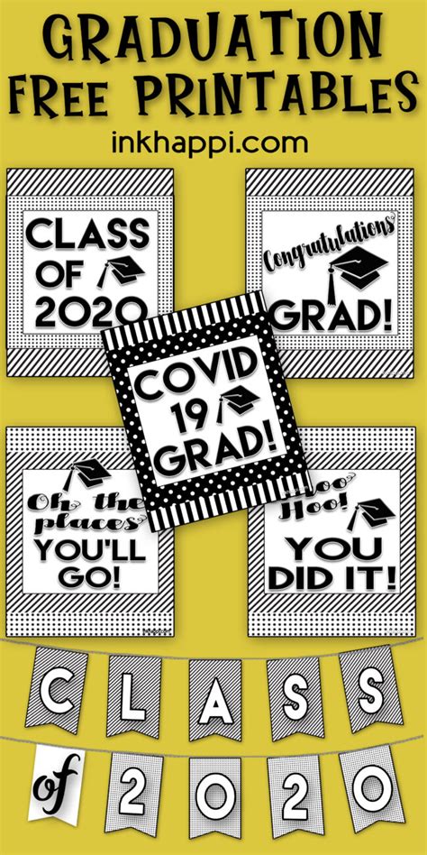 graduation printables  encouraging thoughts   grad inkhappi