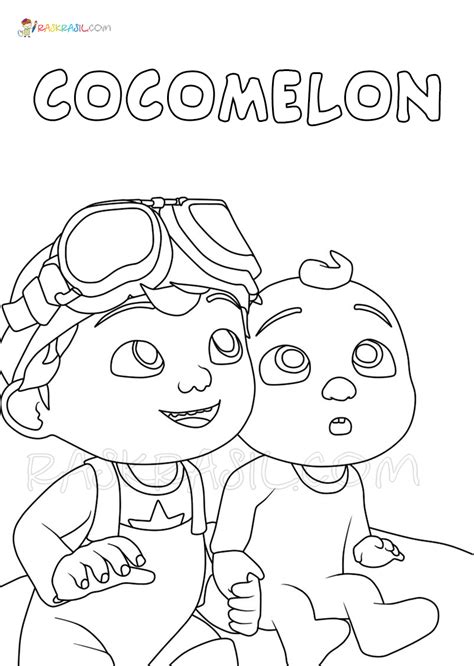 cocomelon printable coloring pages customize  print