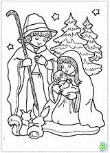 Creche Dinokids Presepe Enfants Jésus Nativity Creches Coloriages Fetes Costruire sketch template