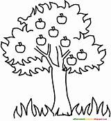 Coloring Pages Tree Almond Getcolorings sketch template