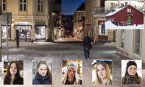 sweden s town of Östersund rocked by 8 sex attacks in three weeks by migrant men daily mail online