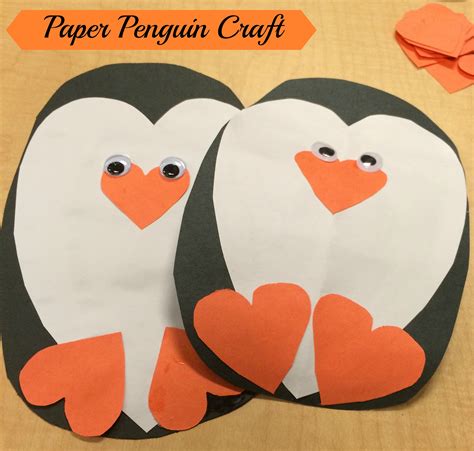 penguin craft  write balance