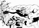 Fighting Ironman Colouring Zombie Abomination Marvel sketch template