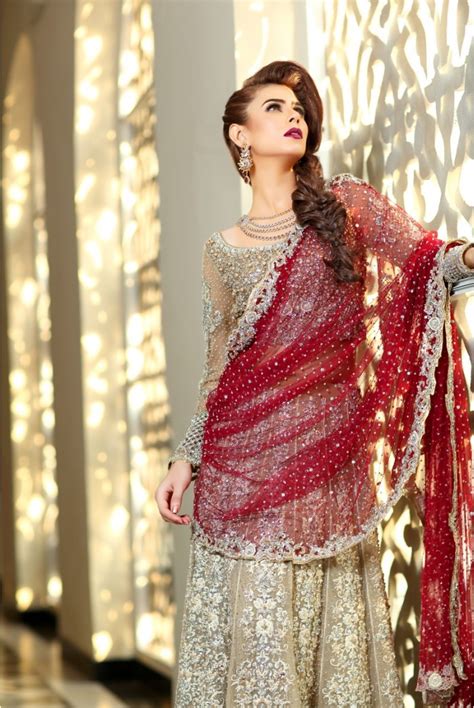 pakistani designer bridal dresses maria b brides 2018 2019