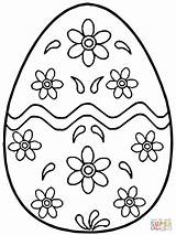 Coloring Printable Easter Egg Pages Ukrainian Pysanky sketch template