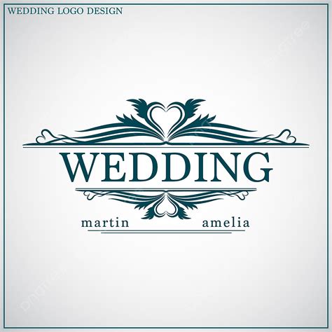 feminine logo design vector hd images wedding logo design template