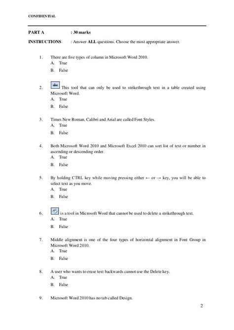 exam question sample