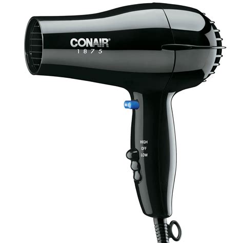 conair bw  watt compact hair dryer black   case price