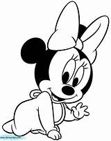 Minnie Baby Coloring Mouse Pages Cartoon Drawing Mickey Disney Printable Babies Drawings Mini Sheets Picturethemagic Print Gif Clipartmag Easy Halloween sketch template