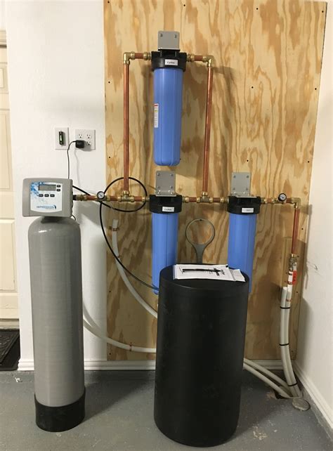 pure water gazette compact  house filter installation