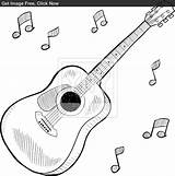 Guitar Coloring Pages Acoustic Kids Electric Drawing Sketch Adults Color Getcolorings Getdrawings Popular Coloringhome sketch template