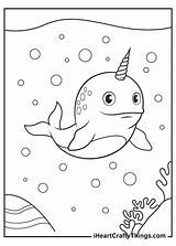 Narwhal Iheartcraftythings Softer Paints sketch template
