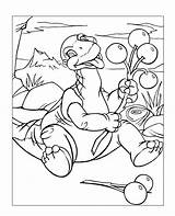 Coloring Pages Land Before Time Foot Little Color Printable Dinosaur Littlefoot Kids Comments Coloringhome Getcolorings Popular sketch template