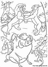 Lion Coloring King Pages Mufasa Getcolorings sketch template