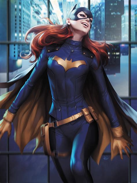 Batgirl 31 Textless Variant Cover By Stanley “artgerm” Lau Dccomics