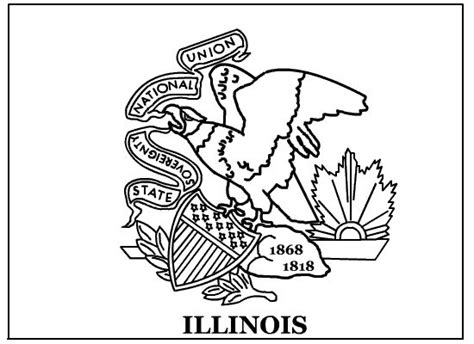 printable state flag outlines flag coloring pages state symbols