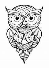 Owls Paintingvalley sketch template