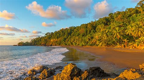 sunset   coast   osa peninsula   corcovado national