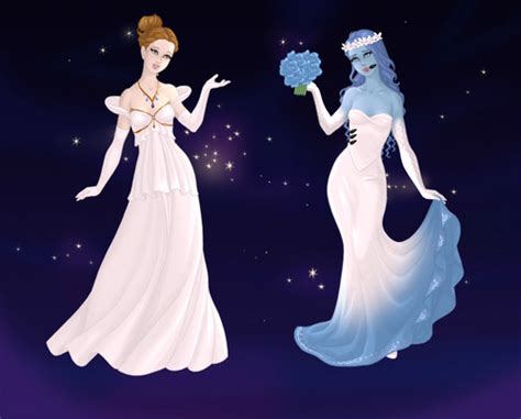 Corpse Bride Images Victoria And Emily Wedding Dresses Hd