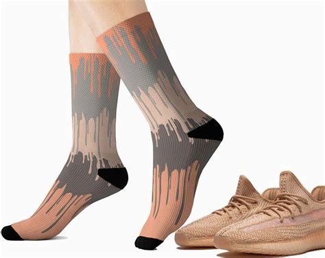 yeezy boost   socks yeezy boost   clay sneaker match socks