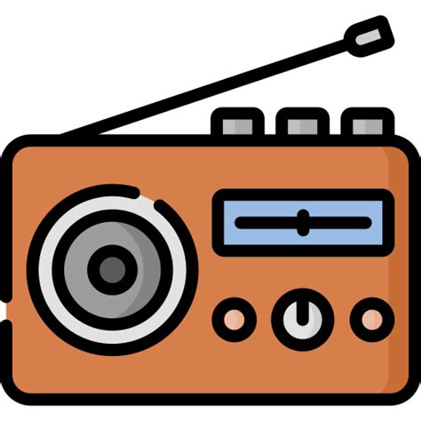 radio  technology icons