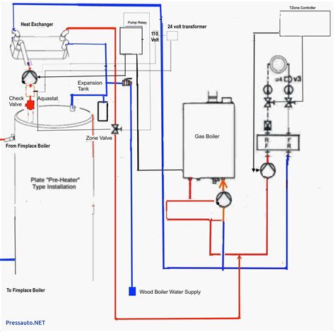 aquastat wiring diagrams  thermostats