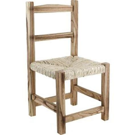 chaise enfant en bois  paille      achat vente chaise tabouret bebe chaise