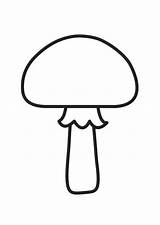 Pilz Malvorlage Zum Colorear Mushroom Kleurplaat sketch template