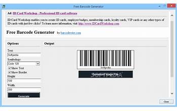 Free Barcode Creator screenshot #3