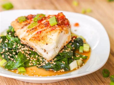 Seared Chilean Sea Bass Recipe And Nutrition Eat This Much